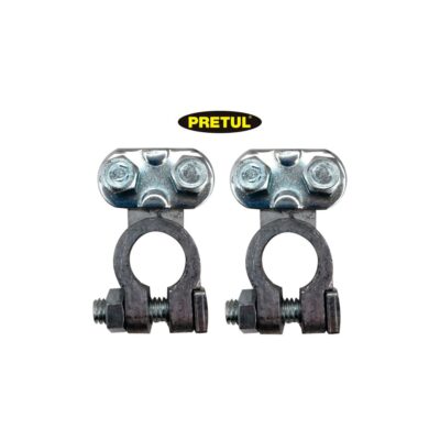 TERMINAL P/BATERIA 2 PCS PLOMO PRETUL