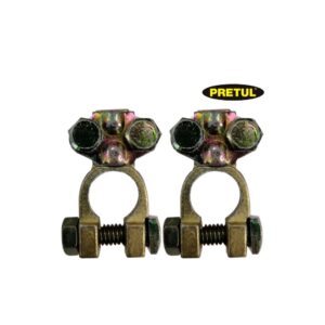 TERMINAL P/BATERIA 2 PCS LATON PRETUL