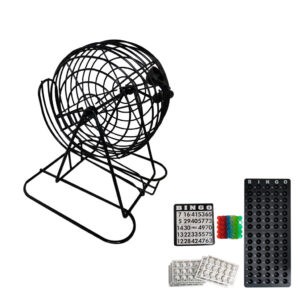 JUEGO DE BINGO TOMBOLA METALICA  21X18CM 23720
