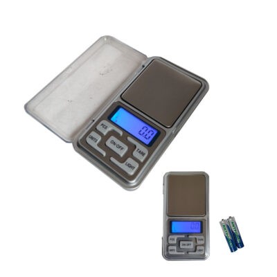 BALANZA ELECTRONICA DE BOLSILLO 12X6.5CM 500GM  23743