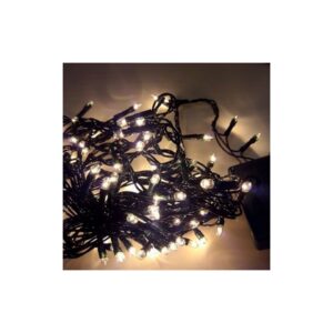 SERIE NAVIDE?A 100 LED BLANCO CALIDO 37-2F 9MTS