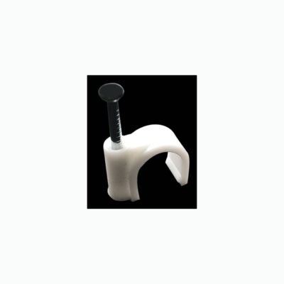 GRAPAS PLASTICAS 10MM BLANCA 367-12