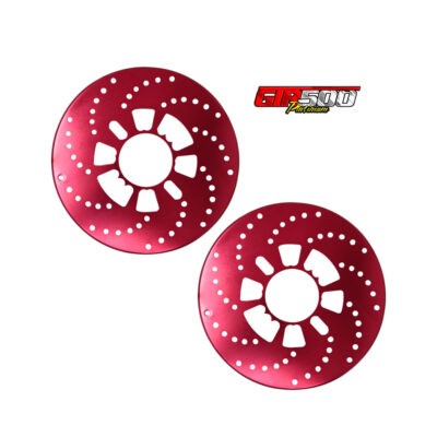 DISCO IMITACION FRENO ROJO 2 PCS 25-402
