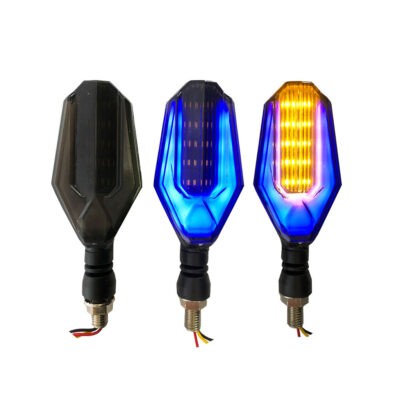 LAMPARA PIDEVIAS LED P/MOTO 2 PCS HT-390384 AZUL