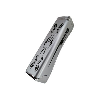 COVER P/FRENO DE MANO SILVER/BLACK LAFFA