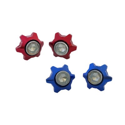 TORNILLOS Y COBERTORES P/PLA 50 PC HT-251004A ROJO