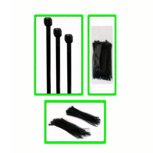 ABRAZADERA PLASTICA BLACK 6" 3.6X150MM