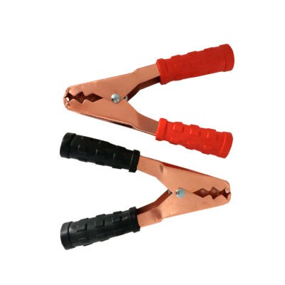 PRENSA BORNES 300 AMP ROJO/NEGRO 15CM