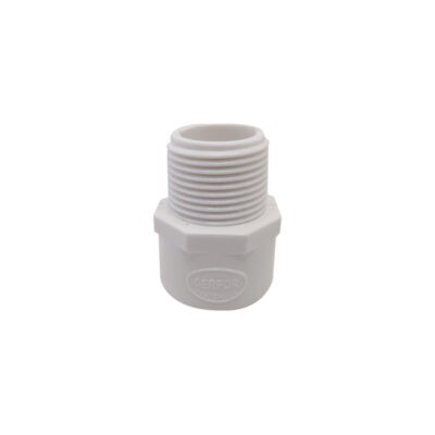 PVC ADAPTADOR MACHO 3/4 PVC GERFOR