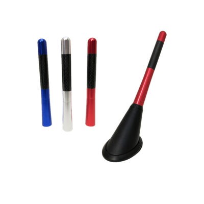ANTENA P/CARRO ALUMINIO AZUL HT-210315B 12CM