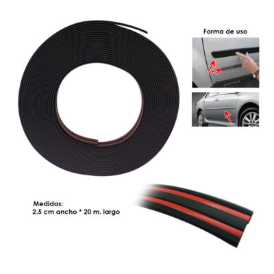 Moldura protectora para carro Guatemala