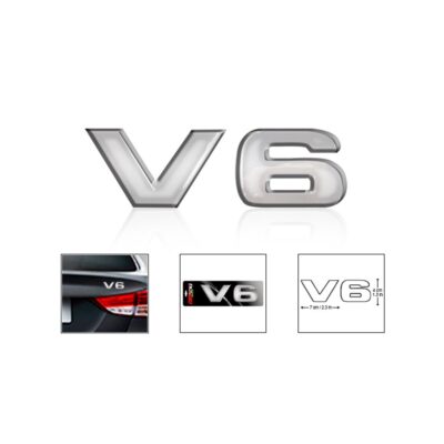 EMBLEMA P/CARRO 3DS-V6