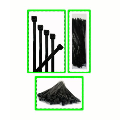 ABRAZADERA PLASTICA BLACK 14" 4.8X350MM