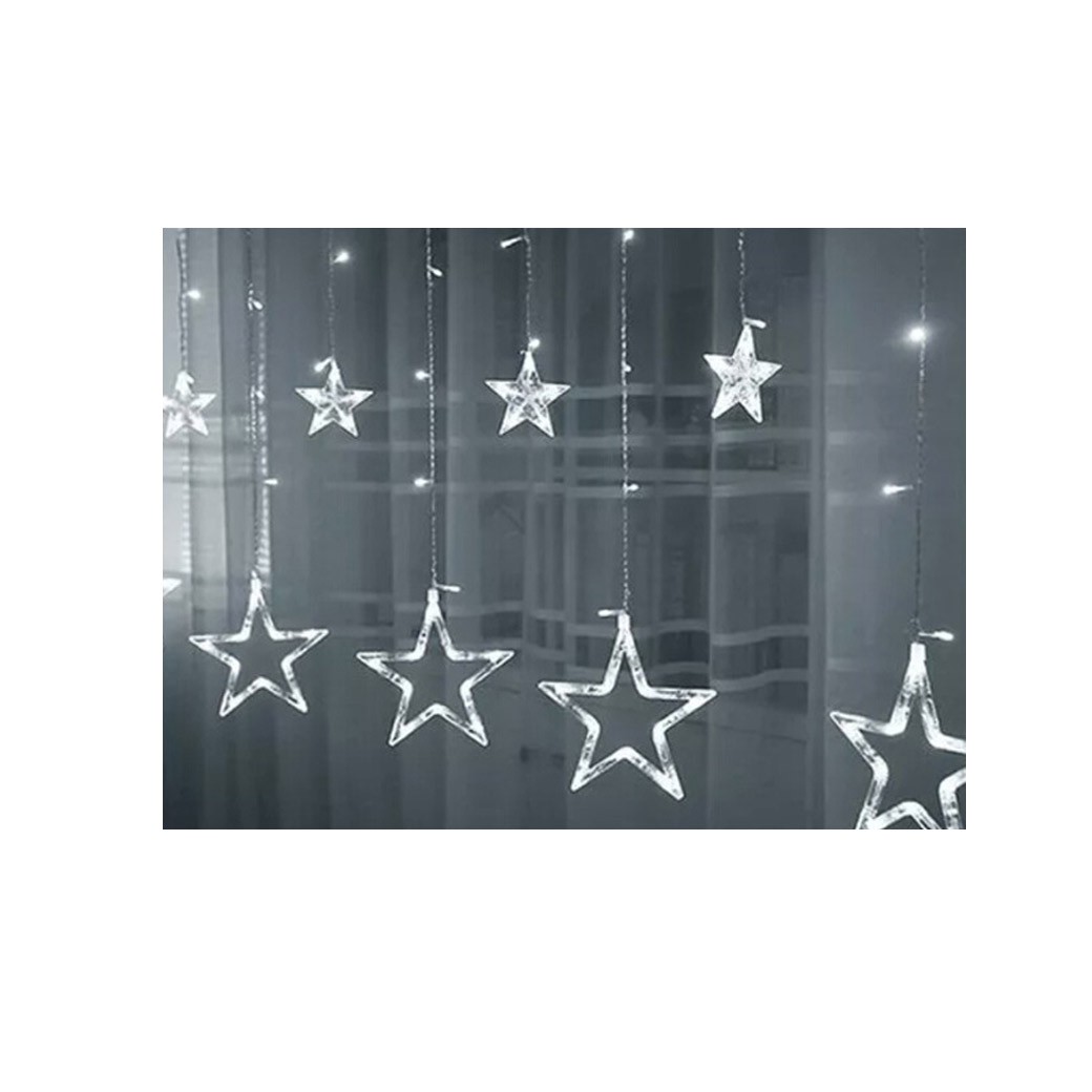 cascada navideña de estrellas guatemala