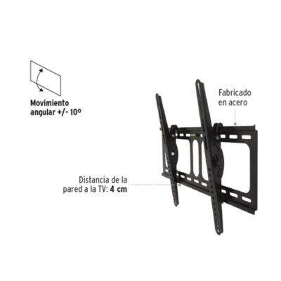 SOPORTE PARA TV DE 26-65PLG AJUSTABLE 82KG