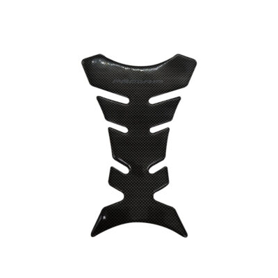 STICKER GEL P/TANQUE DE MOTO CARBON 17.5CM