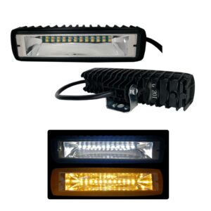 NEBLINERA 48W 24 LED AMBAR BLANCO FUNCIONES 15X4CM