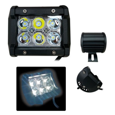 NEBLINERA 2 LINEAS 18W 6 LED C/REMACHES