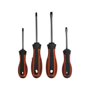 DESARMADORES MANGO ERGONOMICO 4 PCS MAGNETICO
