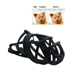 BOZAL P/PERRO PLASTICO LARGE 55552