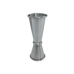 VASO DOSIFICADOR ACERO INOX 2 Y 1 ONZA 6.5X7.5CM
