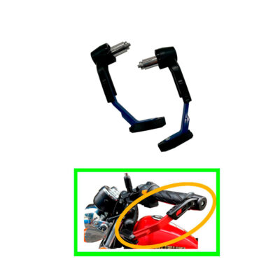 PROTECTOR DE MANECILLA P/MOTO AZUL 56064328