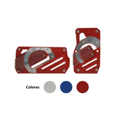 PEDALES P/CARRO AUTOMATICO 641066 RD BL GRY