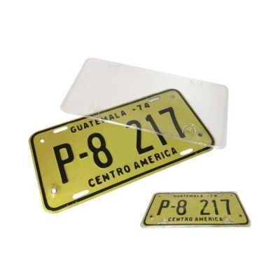 COBERTOR P/PLACA PLASTICO TRANSPARENTE 645001