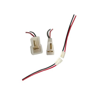 SOCKET ELECTRICO 2 PIN 14 GAUGE MACHO/HEMBRA