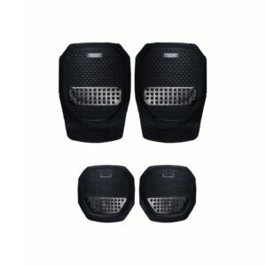ALFOMBRA DE HULE C/ANTIDESLIZANTE 4 PCS BK