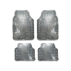 ALFOMBRA P/CARRO TIPO METAL CROMO