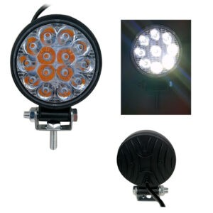 NEBLINERA REDONDA  BLANCA 3.5PLG 9 LED