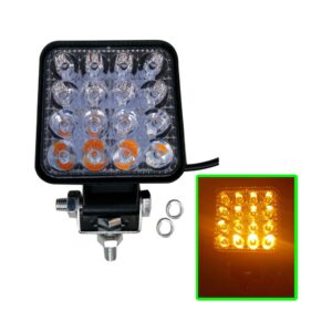 NEBLINERA 3.5 CUADRADA 16 LED AMBAR