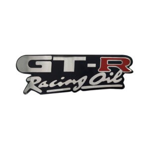 STICKER CROMADA GT-R RACING OIL 4.5X14CM