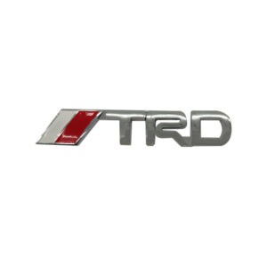 EMBLEMA METALICO TRD 8X2CM