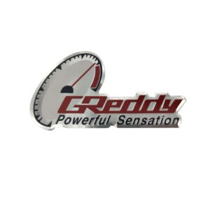 STICKER CROMADA GREEDY 14X7.5CM