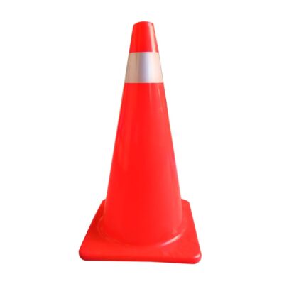 CONO DE TRANSITO PE (RIGIDO) 70 CM REFLE