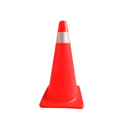 CONO DE TRANSITO PVC SUAVE 70 CM REFLECT