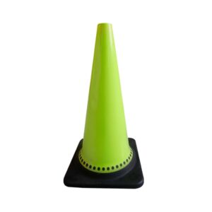 CONO DE TRANSITO PVC 72.5 CM VERDE