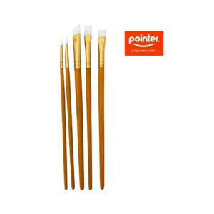 PINCELES ARTISTICOS 5 PCS 711B-5PC MADERA