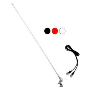 ANTENA LATIGO GRUESO ROJO