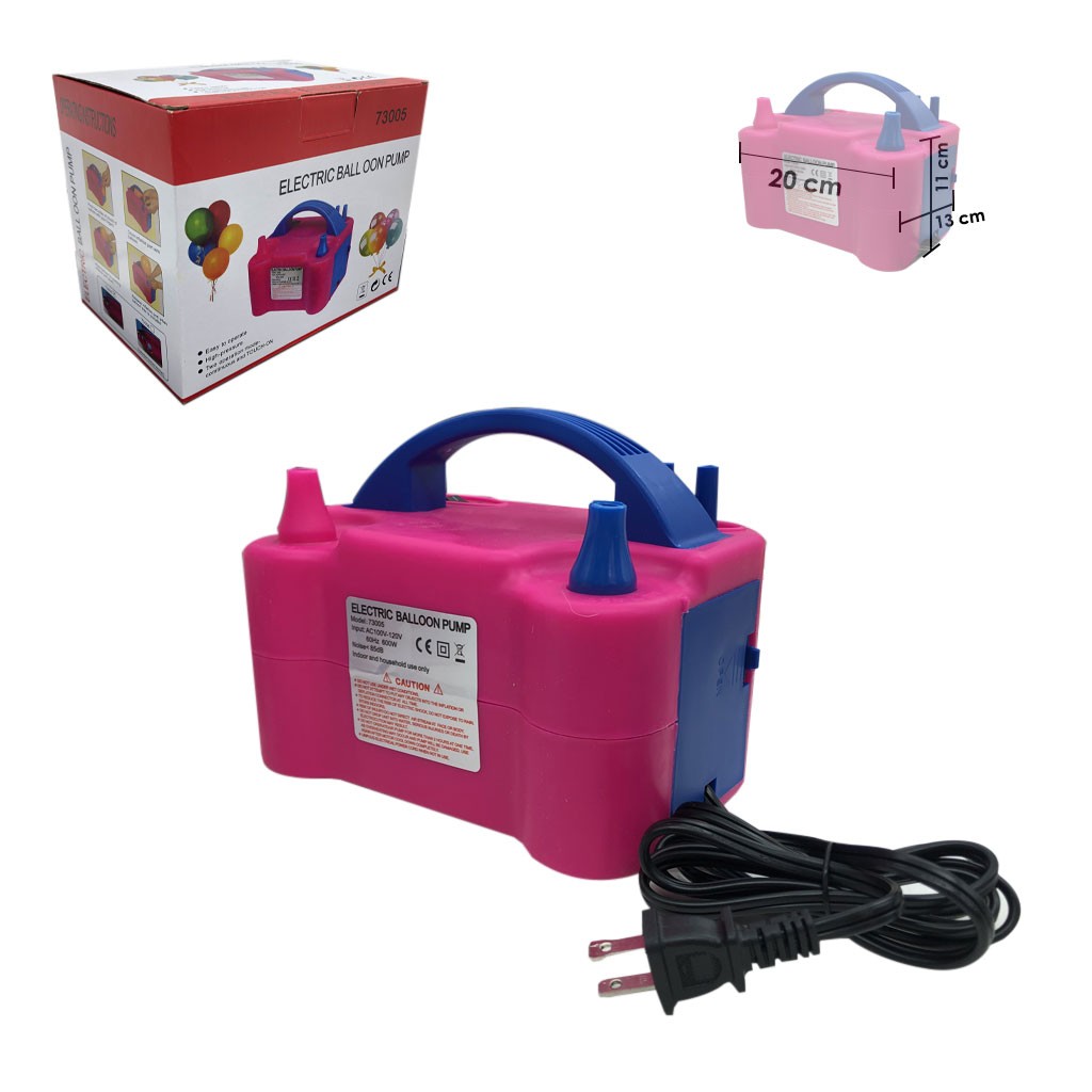 Inflador para globos