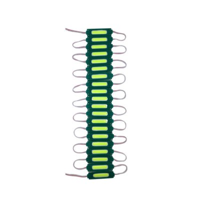 MODULO 6 LED VERDE 7.5 X 2 CM GEL HT-MZCOB6