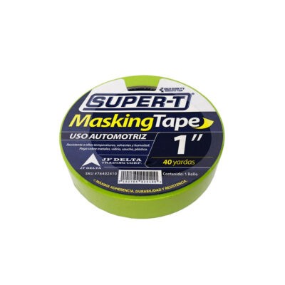 MASKING TAPE AUTOMOTRIZ 1X40 YARDAS SUPER T