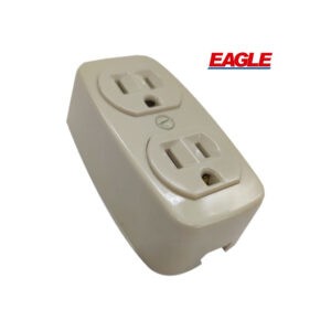 TOMACORRIENTE DOBLE DE SOBREPONER 78V EAGLE