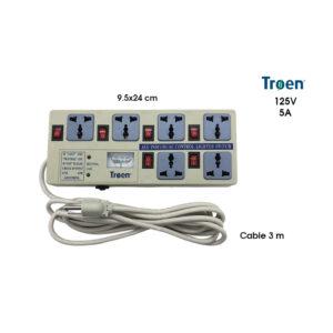 EXTENSION ELECTRICA 6 TOMAS 7A136-FL516