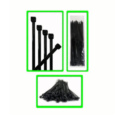 ABRAZADERA PLASTICA BLACK 18" 8.8X450MM