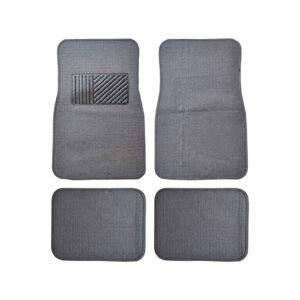 ALFOMBRA P/CARRO AFELPADA GRIS C/ NE 8001-GREY