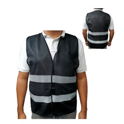 CHALECO P/MOTO NEGRO 8004-NEGRO