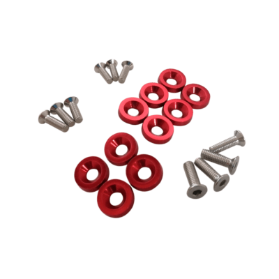 TORNILLOS RACING LM03-10 RED 10 PCS 19MM